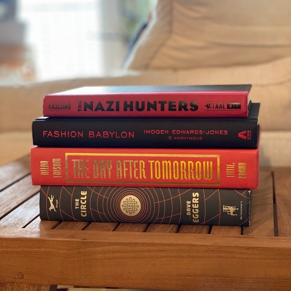 Red Black & Gold Aesthetic (4) Book Decor Bundle - Picture 5 of 8